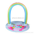 Custom Sprinkler Inflatable Rainbow Arch Toy Sprinkler